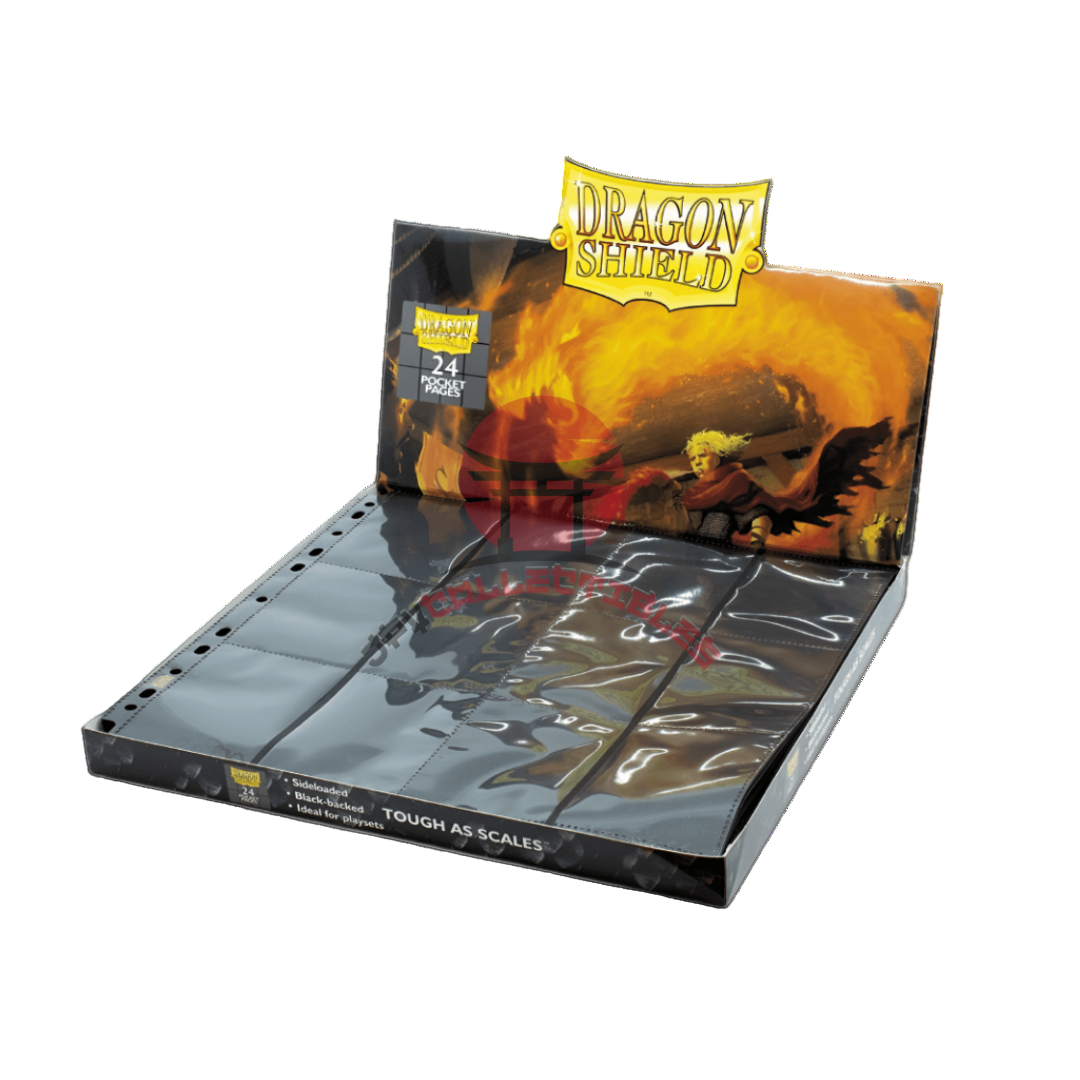 Dragon Shield - 12-Pocket Pages for Albums (50 ct.) - Clear -