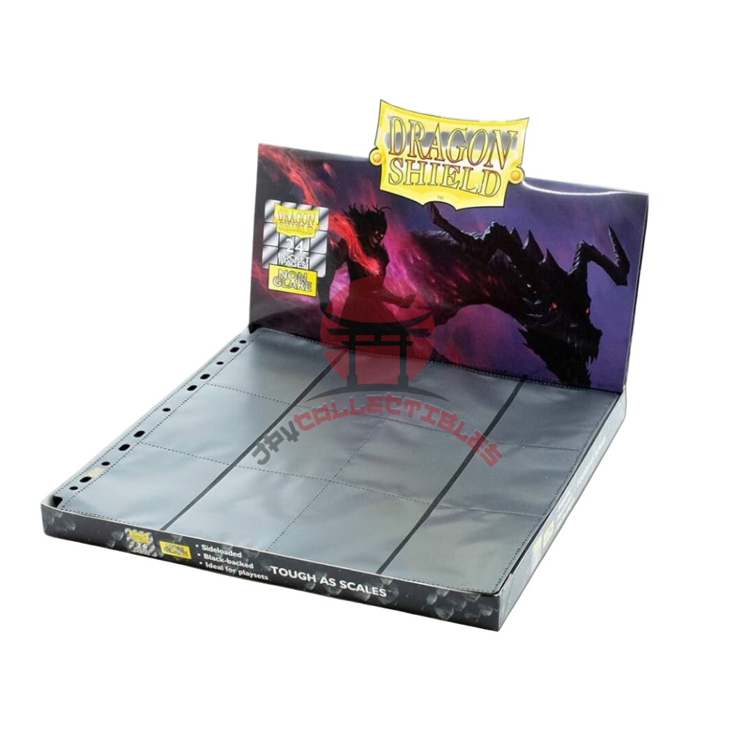 Dragon Shield - 12-Pocket Pages for Standard Albums (50 ct.) - Non-Glare -