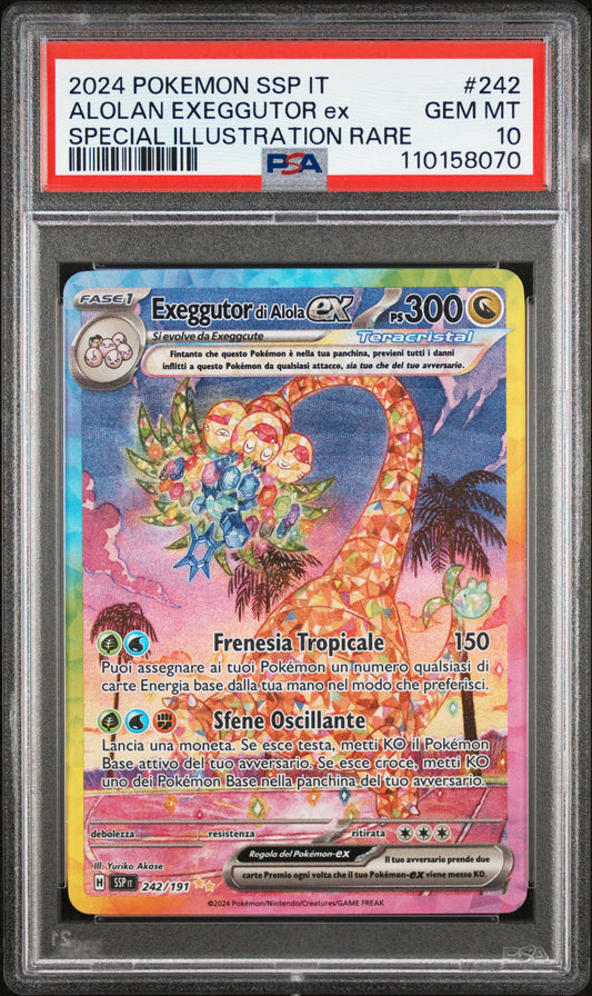 Exeggutor Di Alola 242 - PSA 10 -