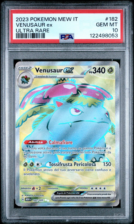 Venusaur 182 - PSA 10 -