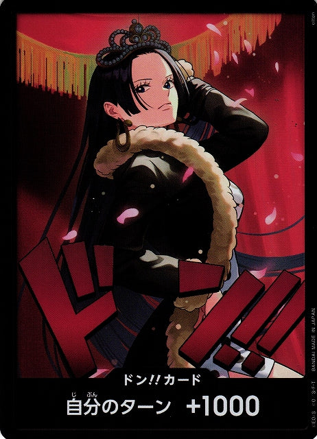 DON Card Boa Hancock EB03 One Piece Card Game Heroines Edition base