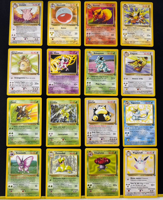 SET JUNGLE COMPLETO ITALIANO - 64/64 - UNLTD - GOOD/EXC -