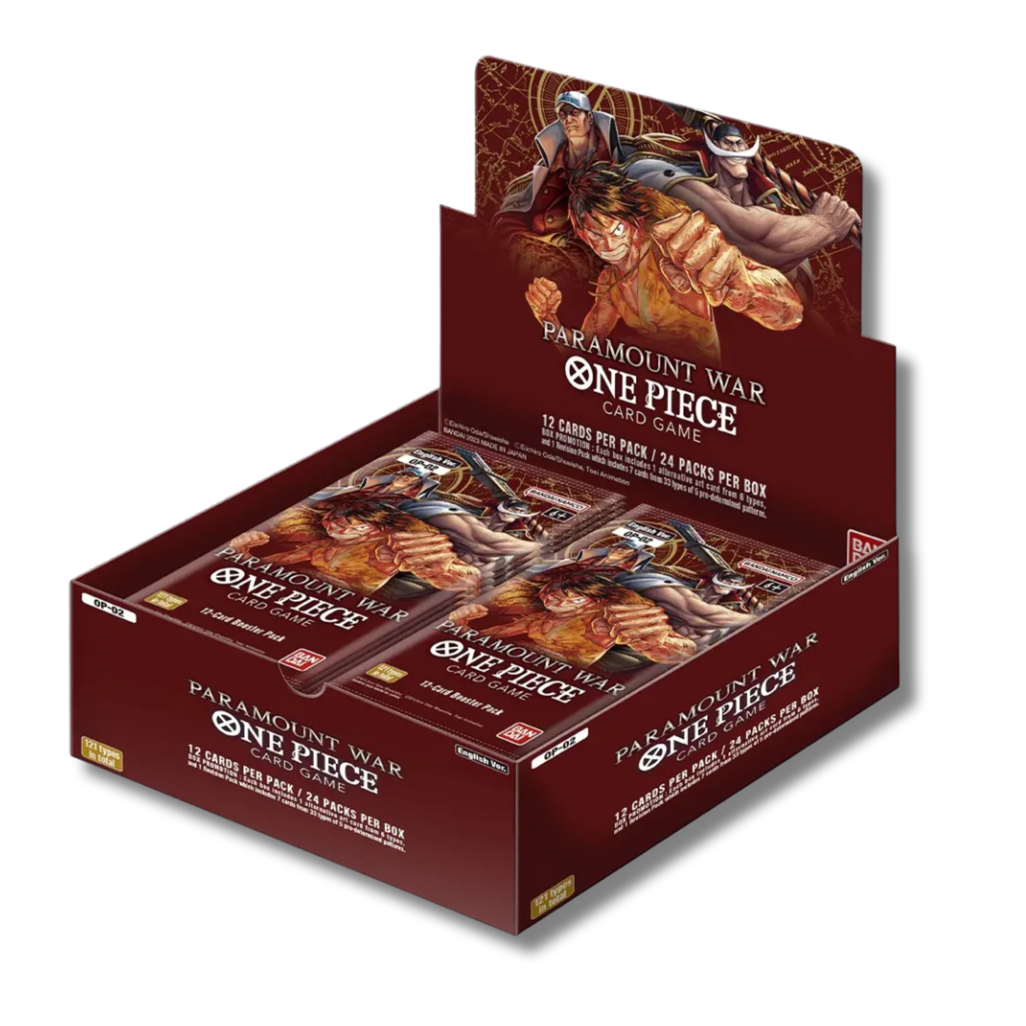 OP02 - Display 24 Bustine - Paramount War