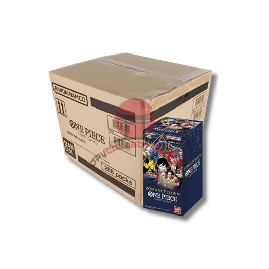 Case One Piece OP01 Romance Dawn (JAP) - 12 Booster box da 24 Buste -