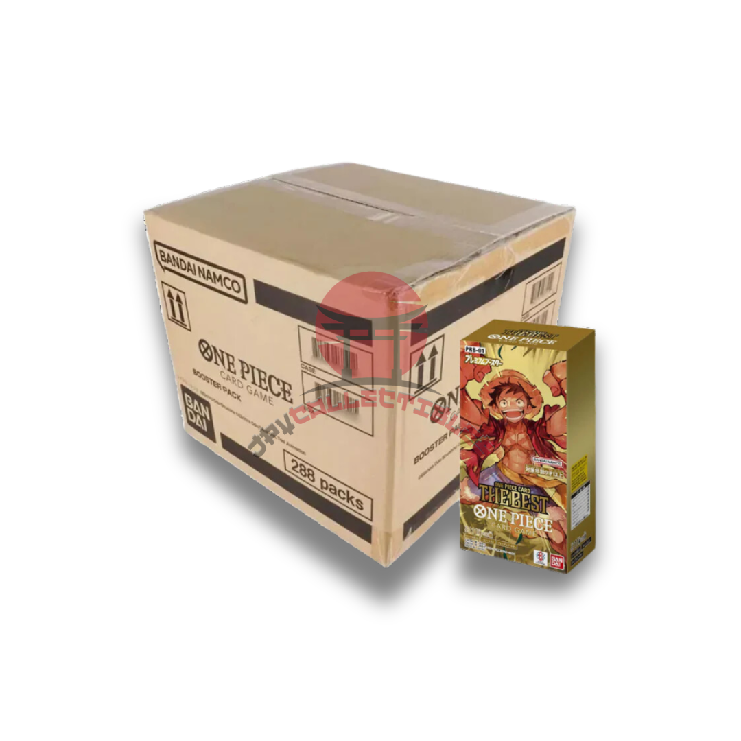 Case One Piece PRB01 The Best (JAP) - 10 Booster box da 10 Buste -