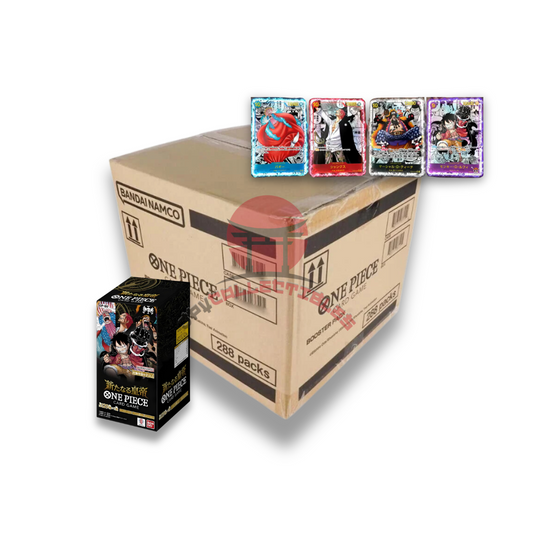 Case One Piece OP09 Four Emperors (JAP) - 12 Booster box da 24 Buste -