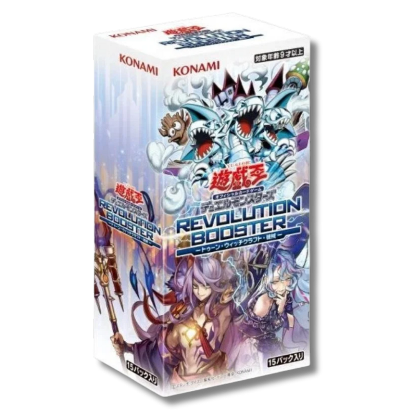 Revolution Booster Toon Witchcraft Hakai RV01 booster box Yu-Gi-Oh! OCG giapponese sigillata