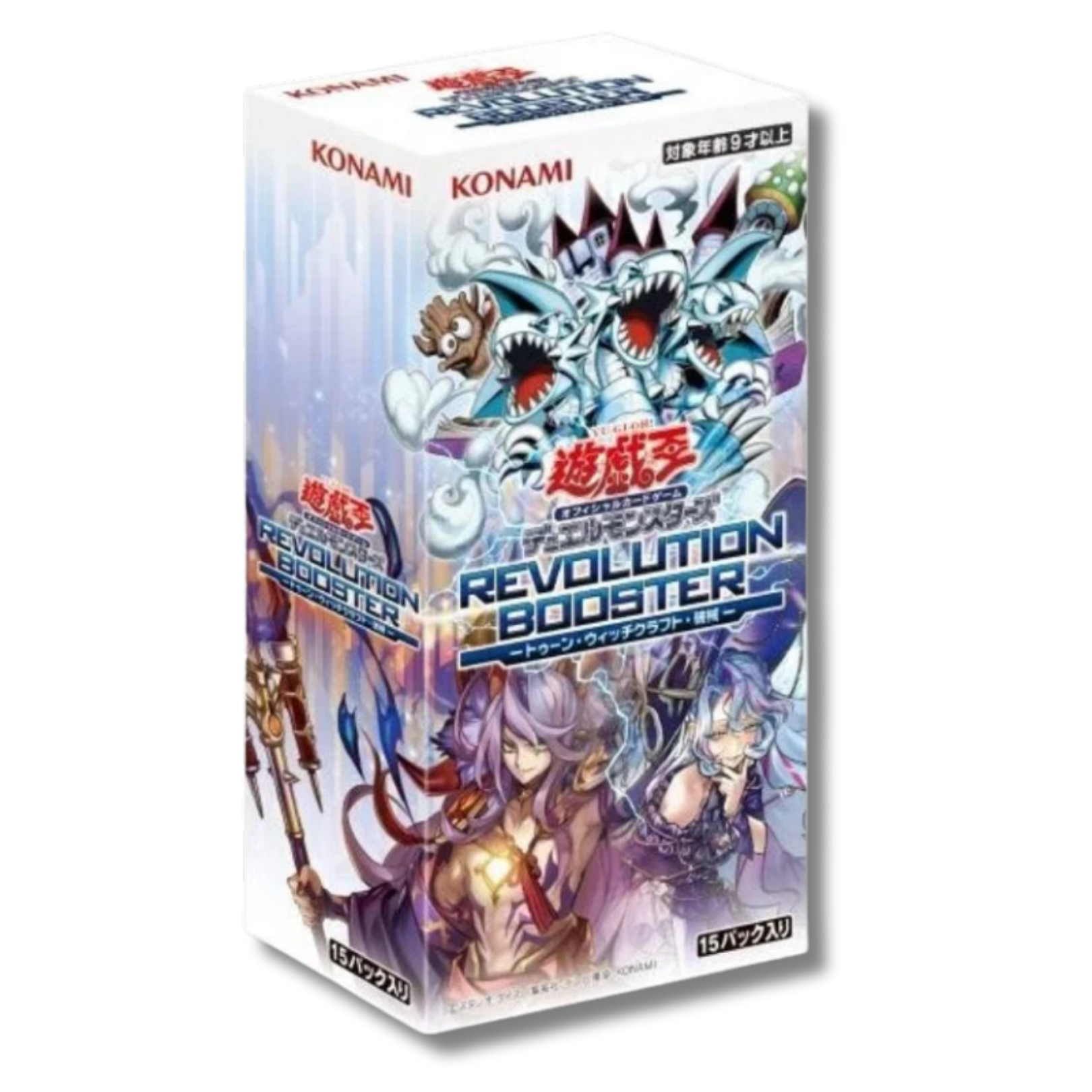 Revolution Booster Toon Witchcraft Hakai RV01 booster box Yu-Gi-Oh! OCG giapponese sigillata
