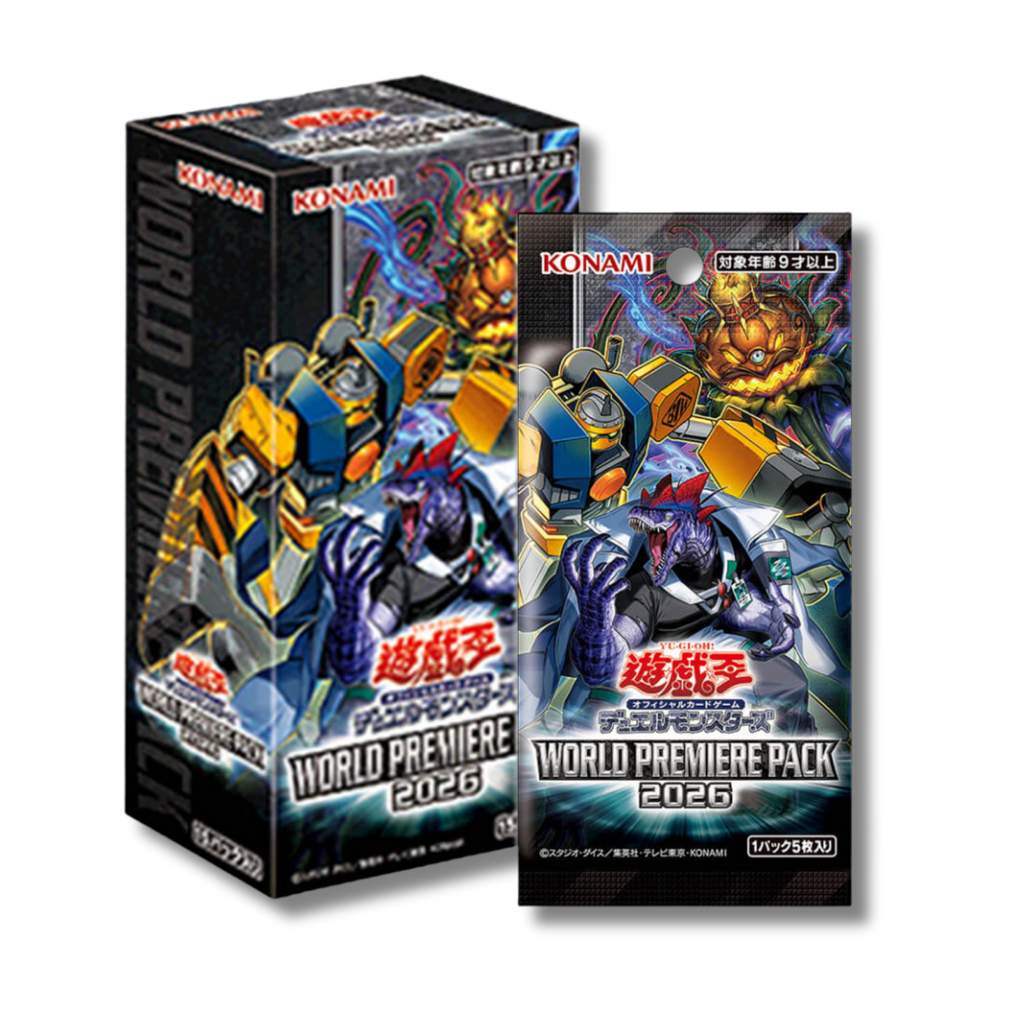 World Premiere Pack 2026 WPP7 booster box Yu-Gi-Oh! OCG giapponese con busta